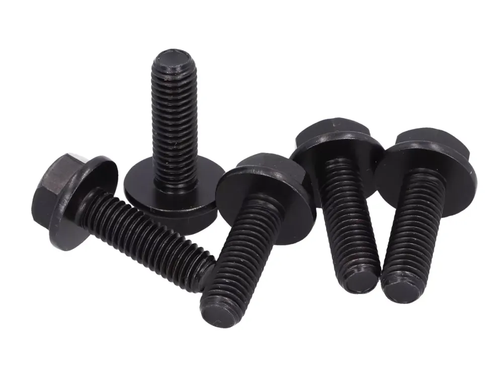 Schraube mit Flansch GA8.8 M8x25 SW13 - 5 Stück Super-Preis