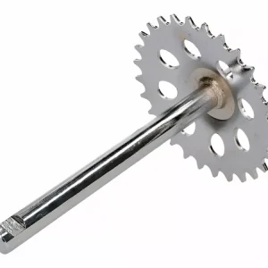 Gratis Versand Tretkurbelwelle mit Ritzel 28 Zähne für Puch Maxi N, L, S