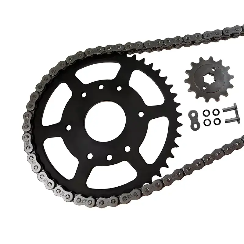 EK Chain Kettensatz 520 MVXZ-2 passend für Voge DS500, DS500X, 500AC Begrenztes Angebot