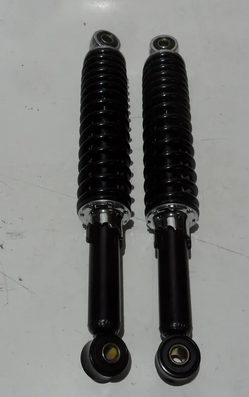 Stoßdämpfer 320mm/8 schwarze Feder universal Hercules Puch KTM Kreidler Mofa Moped Kostenloser Versand