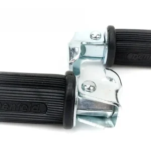 Original Denfeld Fußrasten Satz Universal für Mofa Moped Neu Sichere Zahlung