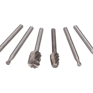 Neue Ware Frässtifte HSS Set 3,17mm 6-teilig für Rotationswerkzeug