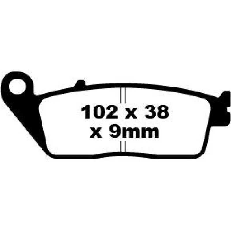 Yamaha WR 125 Bremsbeläge Sinter vorn EBC Sale