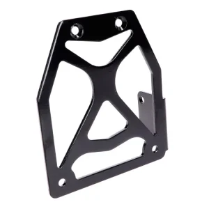 Neu Im Sortiment Kennzeichenträger 100x116 Aluminium schwarz