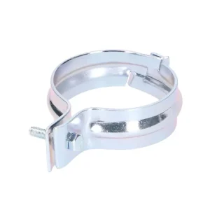 Auspuffhalteschelle hinten 2-teilig (breite Ausführung) für Simson S50, S51, SR53, S70, S83, SR50, SR80 Aktuell