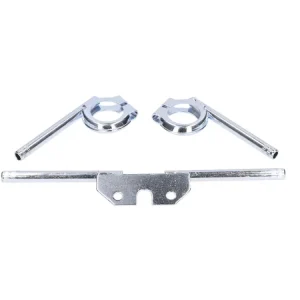 Highlight Blinkerträger Set vorn / hinten gerändelt verzinkt für runde Blinker 10mm für Simson S50, S51, S70