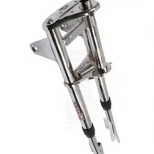 Heißes Angebot Puch Maxi S Gabel Voll Chrom mit Stabilisatoren + Lenkschloss NEU