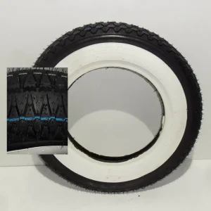 Highlight 1 Satz Weisswand Reifen Schläuche Vespa P80 PX Roller 3.50x10 NEU