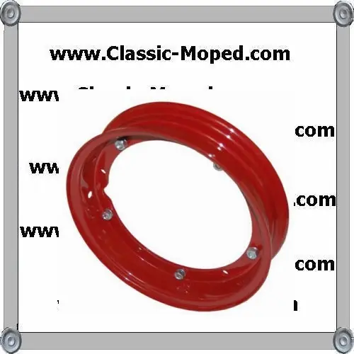 Felge Vespa PK 80 PX ET3 50N Rally 200 Sprint 50 Rot NEU Neu Im Sortiment