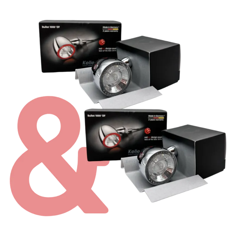 Mega-Angebot Kellermann Bullet 1000 DF, chrom, 180.100, 2 Stück