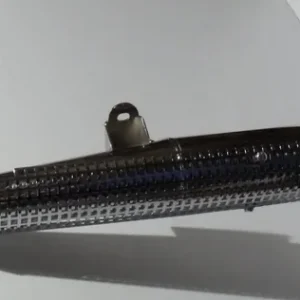 Passend für Zündapp KS50 Cross 517 Auspuff Anlage hochgelegt Hitzegitter NEU Preiswert