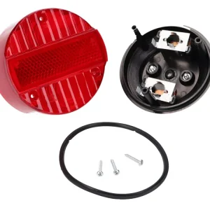 Rücklicht 120mm (3 Schrauben) mit Kennzeichenbeleuchtung für Simson S50, S51, S70, SR50, SR80, KR51, MZ Garantierte Lieferung