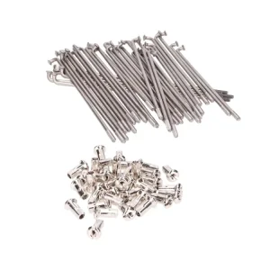 Neue Kollektion Speichen Satz Edelstahl Made in Germany 143,5mm mit M3,5 Nippel für 16 Zoll für Simson S50, S51, S53, S83, Schwalbe, Sperber, Habicht