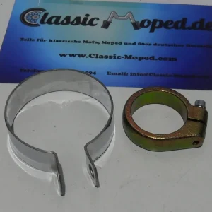 Top-Preis Passend für Zündapp KS80 K 80 1 Satz Auspuff Schellen Krümmer und Topf Neu