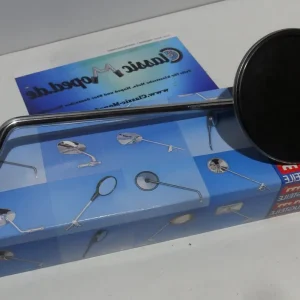 Spiegel RE rund Edelstahl Kreidler Florett Zündapp GTS KS 50 NEU Schneller Versand