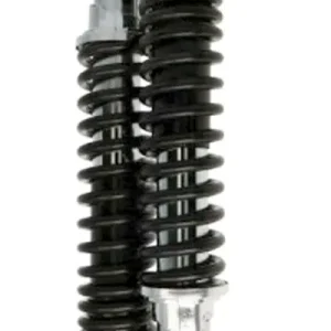 Kostenloser Rückversand Mofa Moped Repro Zündapp Kreidler Honda stabil Chrom Stoßdämpfer Feder schwarz 365 NEU