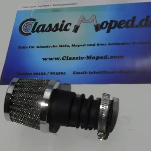 Top-Preis Passend für Zündapp Puch Hercules Power Luftfilter Rennfilter 20mm NEU