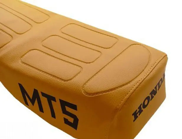 Honda MT 5 Sitzbankbezug Sitzbezug Satteldecke Sitzbank gelb NEU Markenware