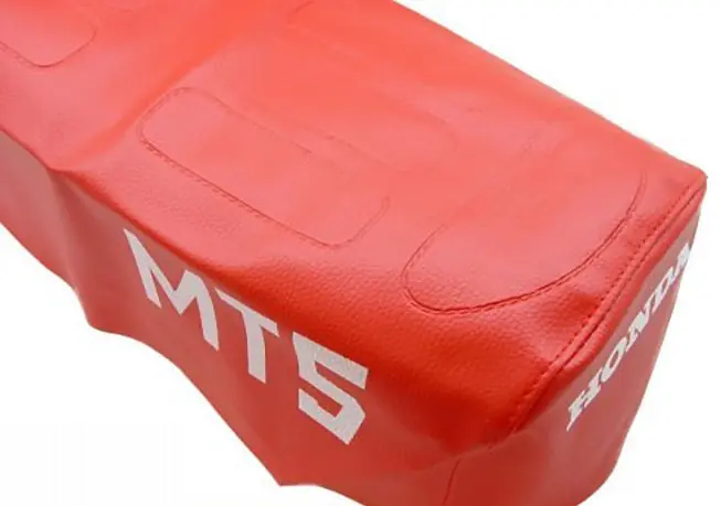 Honda MT 5 Sitzbankbezug Sitzbezug Satteldecke Sitzbank rot NEU Billig