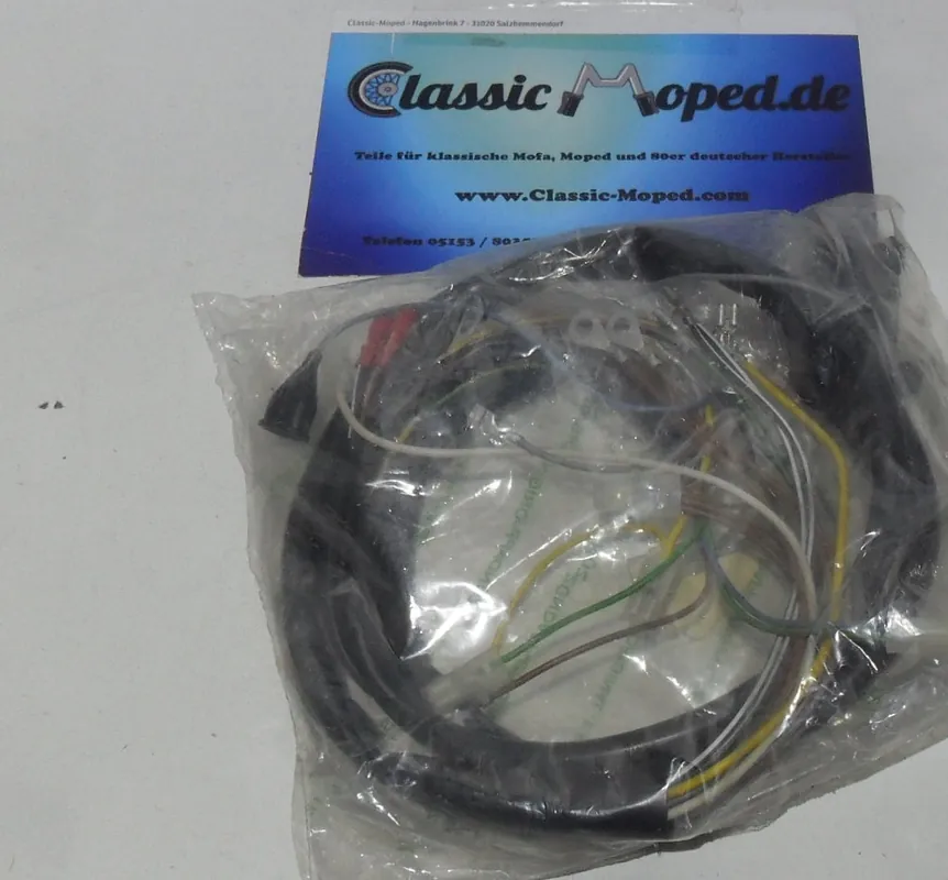 Jetzt Bestellen Passend für Zündapp original Kabelbaum CS 50 448 - 310 + Merit Schalter NEU