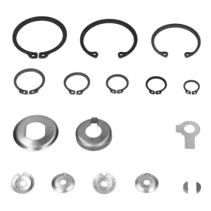 Super-Preis Sicherungsteile Set Motor Keil Lichtmaschine, Sicherungsbleche, Sprengringe für Simson S51, S53, S70, S83, SR50, SR80, KR51/2, M531, M541, M741