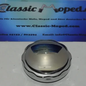 Neuheit Qualitäts Tankdeckel verchromt für 40mm Bajonett Verschluss belüftet NEU