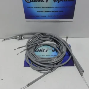 Preis Gesenkt Vespa PX 125 / 150 / 200 Roller Satz Züge Tachowelle grau NEU