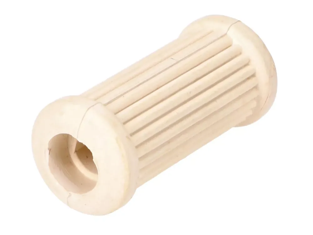 Neu Kickstartergummi längsgerippt elfenbeinfarben für Simson S50, S51, S53, S70, S83, SR50, SR80, KR51/2 Schwalbe, Sperber, Star, Habicht, Schwalbe