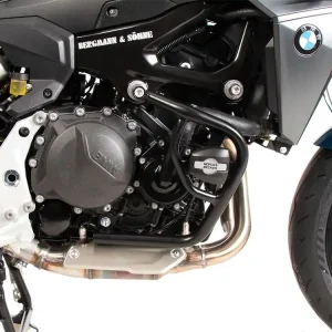 HepcoBecker Motorschutzbügel inkl. Protectionpad, Schwarz, für BMW F 900 R (202 Finale Aktion