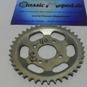 Kettenrad 277- 40 Zähne Hercules G3 Mofa Kettenritzel NEU Expressversand