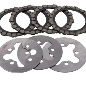 Bestpreis Kupplungsscheiben Set für Simson S50, SR4-1, SR4-2, SR4-3, SR4-4 KR50/1, Schwalbe, Star, Sperber, Spatz, Habicht