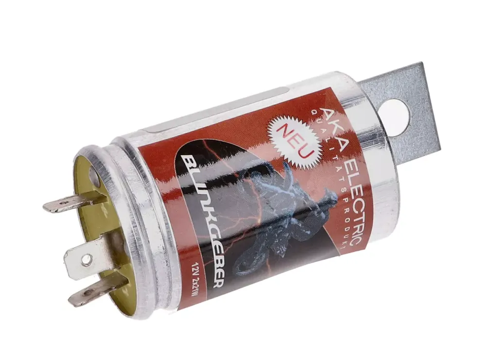 Markenprodukt Blinkgeber 12V 21W für Simson S50, S51, S53, S70, S83, KR51/2, Schwalbe, Sperber, Star, Habicht, Spatz