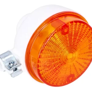 Blinker hinten 80mm orange / weiß für Simson S50, S51, S70, SR50, SR80 Gratis Versand