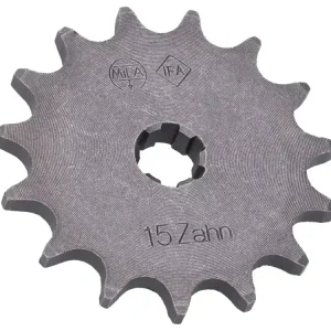 Neuheit Ritzel / Kettenritzel alte Ausführung 15 Zähne für Simson S50, SR4-1, SR4-2, SR4-3, SR4-4, KR51/1 Schwalbe, Star, Sperber, Spatz, Habicht
