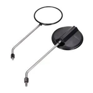 Spiegel Set M8 rund 120mm, Stahlhalterung für Simson S50, S51, S53, S70, S83, SR50, SR80, KR51/2 Preis Gesenkt