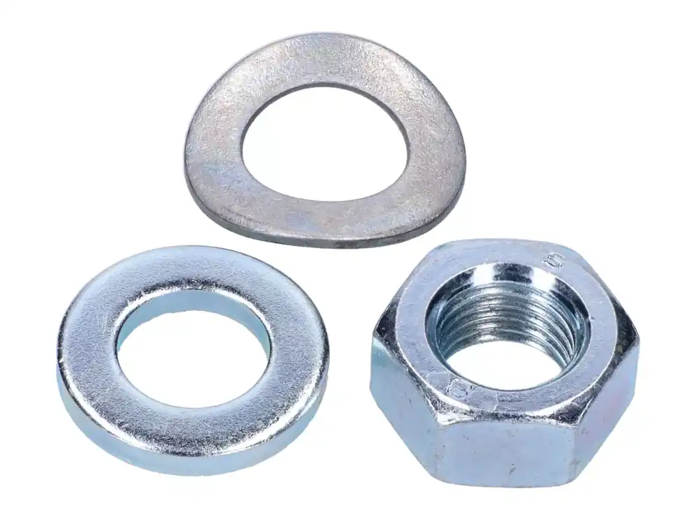 Direktkauf Normteile Set Achse vorn M12x1,5 inkl. Scheibe für Nabendeckel für Simson S50, S51, S53, S70, S83, SR50, SR80