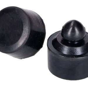 Gummipilz Sitzbank schwarz, 2 Stück für Simson S50, S51, S70 Versand Am Gleichen Tag