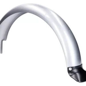 Kotflügel / Schutzblech hinten, silber pulverbeschichtet inkl. Spritzschutz für Simson S50, S51, S70 Abverkauf