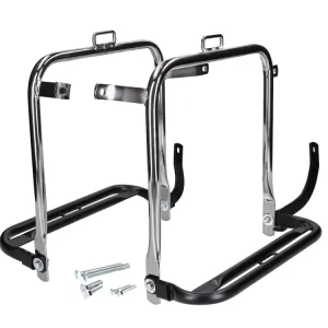 Seitengepäckträger Satz rechts und links, Chrom für Simson S50, S51, S70 Heißes Angebot