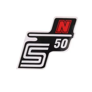 Top-Preis Schriftzug S50 N Folie / Aufkleber rot für Simson S50