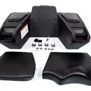 Echt KIMPEX Deluxe Hintere Gepäckbox ATV schwarz 92L