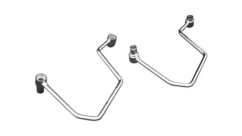 Versand Am Gleichen Tag HIGHWAY HAWK Packtaschenhalter Kit passend für Suzuki VS Intruder, chrom