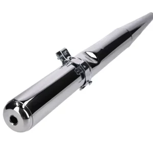 Solange Der Vorrat Reicht Auspuff Chrom 28mm mit Gegenkonus für Simson S51 Enduro, S70 Enduro