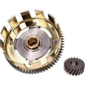 Echt Tuning Kupplungskorb erleichtert Stufe 1 mit Antriebsritzel 65/20 für Simson S51, S53, S70, S83, SR50, SR80, KR51/2 Schwalbe