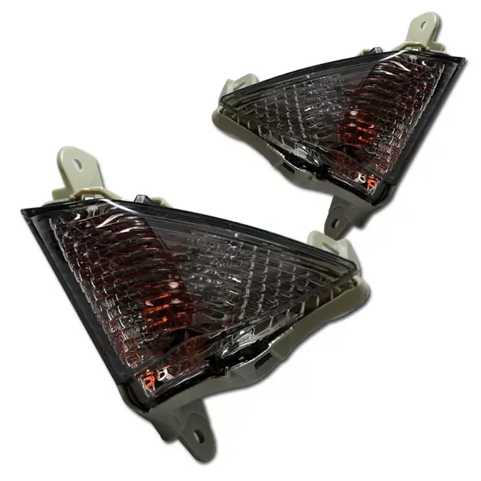 Frontblinker getönt E-geprüft passend für Kawasaki ZZR1400 Z1000 ER6F ZX6R Schnäppchen