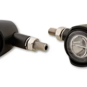 Jetzt Bestellen HIGHSIDER Akron-X LED Mini Blinker Gehäuse Schwarz / Linse Rauchgrau (Paar), vorn & hinten