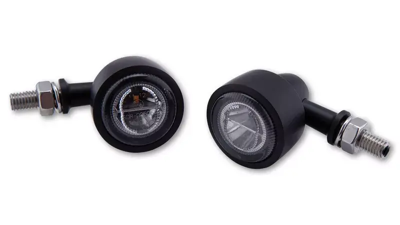 HIGHSIDER Classic-X1 LED Blinker schwarz/getönt E-geprüft (Paar) Expressversand