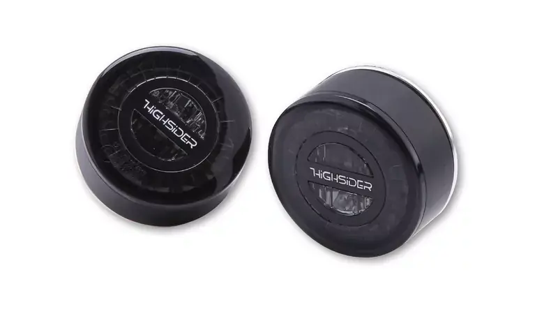 HIGHSIDER Rocket Module 3in1 LED Rück-, Bremslicht, Blinker Schwarz/Getönt E-geprüft Echt