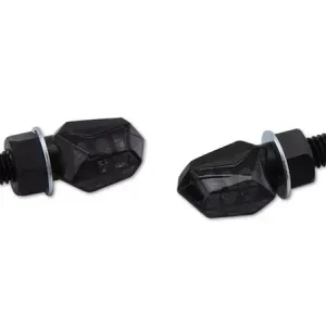 SHIN YO Tiny LED Blinker Schwarz / Linse Rauchgrau (Paar), vorne & hinten Bestpreis