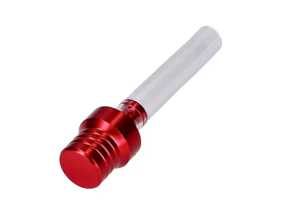 Neu Entlüftungsschlauch 6mm universal - rot